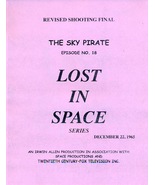 1965’s LOST IN SPACE: THE SKY PIRATE Episode #18 TV series script - $35.07 CAD