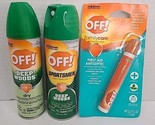 Off! Deep Woods Sportsmen Insect Repellant 3 With 30% Deet 6oz Deep Wood... - $15.79