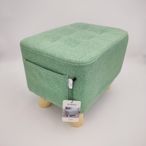 JFJIHFI Furniture Foot Stool Small Change Shoes Stool Square Stable Ottoman - £46.98 GBP
