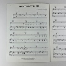 Tim McGraw - The Cowboy In Me Sheet Music P/V/G - £7.83 GBP
