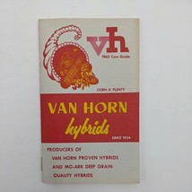 Vintage 1965 Cerro Gordo IL Van Horn Hybrids Corn Guide Memo Notepad - $17.81