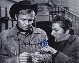 Dustin Hoffman &amp; Jon Voight Signed Photo X2 - Midnight Cowboy w/COA - £203.73 GBP