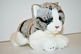 Webkinz Signature SMALL GRAY TABBY CAT PLUSH ONLY NO CODE 10&quot; - £14.38 GBP