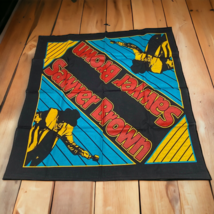 Vtg 90s Bandana Hankerchief Sawyer Brown Black Headwear Band Souvenir - £10.94 GBP