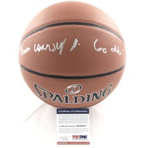 Vernon Carey Jr Signed Basketball PSA/DNA Duke Blue Devils Autographed - £158.48 GBP
