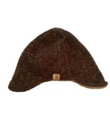 Carhartt Men&#39;s Brown Tweed Winter Hat Sherpa Interior, Vintage Y2K - €10,93 EUR