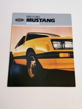 Mustang Brochure Vintage 1982 Ford Original Sales Literature Christmas D... - $29.65