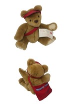 Hallmark Post bear Express Beary Special Delivery Plush 10&quot; Birthday Ann... - $8.42