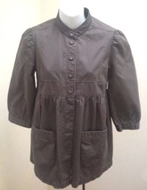 French Connection 2 Jacket Brown Mandarin Collar 3/4 Sleeves Pockets - £17.22 GBP