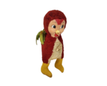VINTAGE GUND CREATION RUBBER FACE RED ROOSTER SWEDLIN STUFFED ANIMAL PLU... - £67.57 GBP
