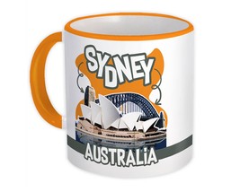 Australia Sydney : Gift Mug Country Flag Australian Opera House Souvenir Map - £12.56 GBP