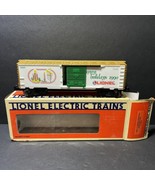 Lionel # 19910 1990 &quot;O&quot; Gauge Season&#39;s Greetings Box Car Happy Holidays!... - €25,68 EUR