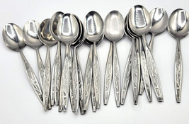 24 Tablespoons SPRING BOUQUET Stainless Korea Silverware Flatware Tableware - $49.95