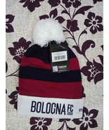 Macron Bologna FC 1909 Blue and Red Striped Soccer Hat Beanie  - $59.99