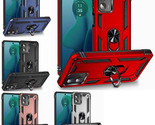 Tempered Glass / Ringstand Hybrid Cover Hybrid Case For Motorola Moto G ... - $9.36+