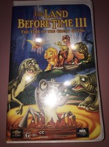 The Land Before Time Iii The Time Of The Great Giving Vhs Tested - £8.59 GBP