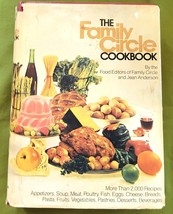 The Family Circle Cookbook 1974 over 2000 Recipes General Cooking Vintage - £3.89 GBP