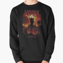  Satanic Death Metal Men&#39;s Pullover Black Sweatshirt - £26.14 GBP