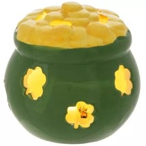 Hobby Lobby St. Patricks Day LED Pot of Gold Resin Light Up Green NEW 2024 - £6.86 GBP