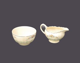 Antique art-nouveau J&amp;G Meakin Reina creamer and sugar bowl made in England. - £72.26 GBP
