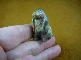 (Y-DOG-CS-563) COCKER SPANIEL dog JASPER  gemstone gem stone carving LOV... - £11.03 GBP
