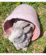 Rabbit In A Pot Outside Yard Decor - £13.33 GBP