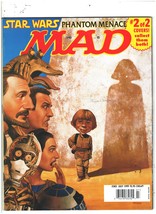 MAD magazine July 1992, Star Wars phantom menace cover 2 of 2 - £15.62 GBP