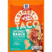 Street Taco Southwest Ranch Chicken Seasoning Mix, 0.87 Oz - £3.03 GBP+