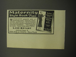 1932 Lane Bryant Maternity Apparel Advertisement - $18.49