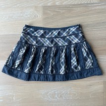 American Eagle Outfitters Plaid Mini Skirt Vintage sz 6 - £23.19 GBP