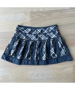 American Eagle Outfitters Plaid Mini Skirt Vintage sz 6 - £22.82 GBP