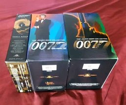 Lot of 3 James Bond Box Sets with 17 (almost all of the classic ones) mo... - $49.00