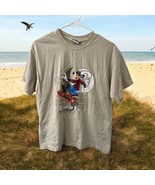 Kids SIZE XL Vintage Goofy Cartoon Disneyland Skateboard Y2K Summer tan ... - $21.77