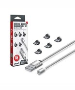 Armor3 M07476-SL Universal Magnetic Charging Cable Set for Type C/Micro ... - $13.38 CAD
