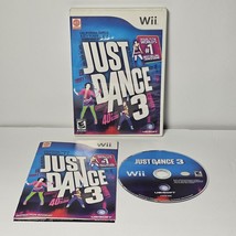 Just Dance 3 Nintendo Wii 2011 Video Game Complete with Manual CIB - $6.70