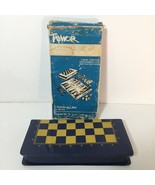 1950s Travel 5 Game Magnetic Set COMPLETE Chess Backgammon Checkers Card... - £11.67 GBP