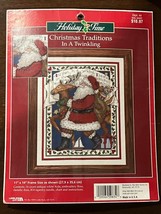 Leisure Arts Christmas Traditions In A Twinkling Counted Cross Stitch Kit Rare - £29.86 GBP