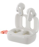 Skullcandy Dime 3 In-Ear Wireless Earbuds, 20 Hr Battery,, Bone/Orange Glow - $44.99