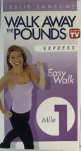 Leslie Sansone Walk Away The Pounds Easy Walk Mile 1(VHS 2003)VERY RARE-SHIP24HR - £59.19 GBP