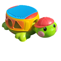 Fisher Price Peek A Boo Blocks Build N Spill Turtle No Blocks - £13.72 GBP