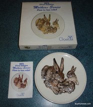 Goebel W. Germany 1975 First Edition Mothers Series Bunny Rabbit Family ... - £19.06 GBP