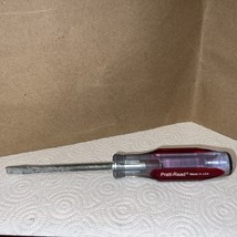 Vintage Pratt-Read 82560 Screwdriver 1/4 x 4  Flat *Made in the USA* - $14.36