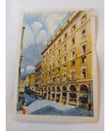 1953 Hotel Marini Strand Rome Italy Roma  postcard - £6.62 GBP