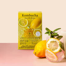 [Lemon&amp;Chrysanthemum] Flower Kombucha Tea 1 Box (15 packets) - $278.23 MXN