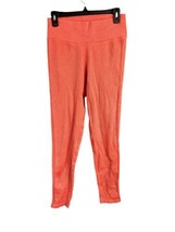 Aerie Offline Womens Leggings Size Small Ribbed Braided Texture Coral Or... - £12.90 GBP