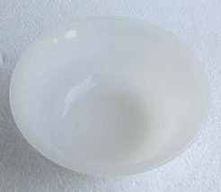 Glasbake (2) White Color Glass Collectible Custard Bowls 6 oz USA - £12.64 GBP