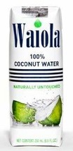 Waiola Coconut Water 8.5 Ounce (Pack of 12) - £89.43 GBP