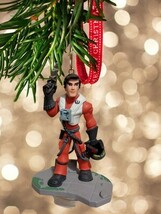 Disney Infinity Star Wars POE DAMERON Action Figure Custom Holiday Ornament - $19.80