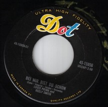 Louis Prima Kelly Smith Bei Mir Bist Du Schon 45 rpm I Don&#39;t Know Why Cdn Press - £5.41 GBP