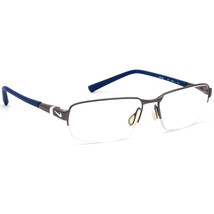 Nike Men&#39;s Eyeglasses 6051 060 Titanium Gunmetal/Blue Half Rim Frame 54[]15 145 - £192.91 GBP